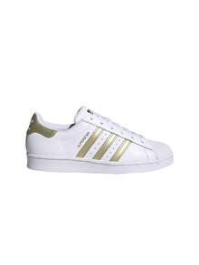 Adidas Superstar Women's Shoes Cloud White / Gold Metallic FX7483
