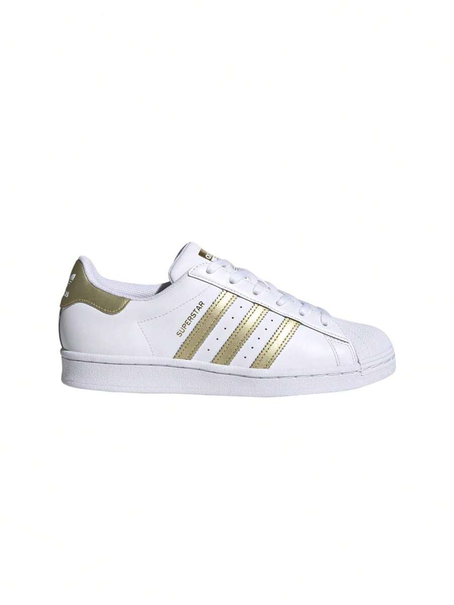 Adidas Superstar Women's Shoes Cloud White / Gold Metallic FX7483