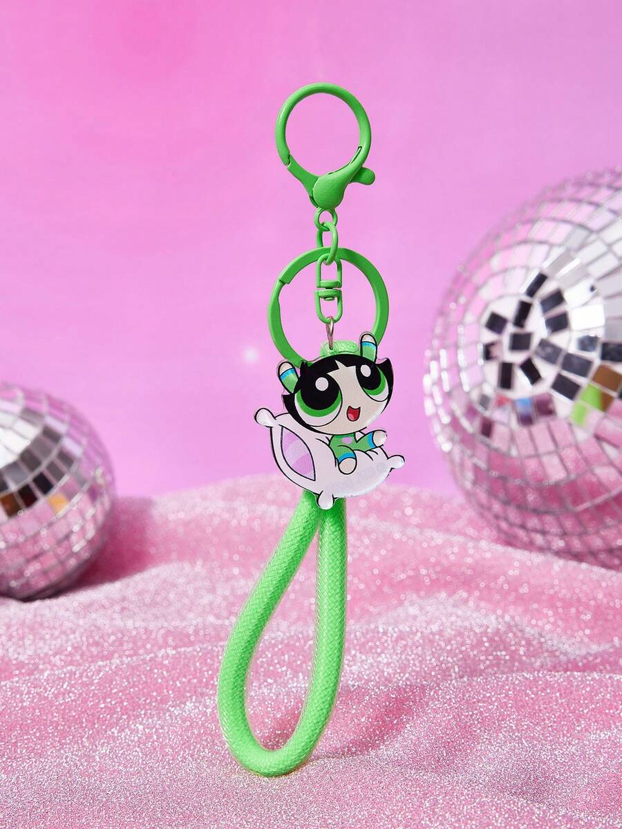 THE POWERPUFF GIRLS X SHEIN 钥匙扣和钥匙链 - 彩色 - 查看 1