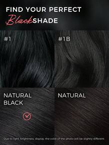 1pc Kinky Straight Human Hair Bundles 1 Bundle Hair Extension Real Hair Weave Double Weft Bundles Extension Daily Use  Natural Black Color - Natural Black - View 9