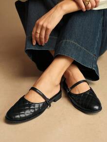 Rosivie Scarpe da donna casual e versatili slip-on con suola piatta - nero - Visualizzare 9