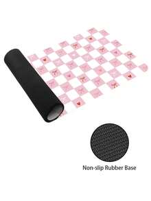 Một tấm lót chuột chơi game chuyên nghiệp chống trượt bằng cao su họa tiết bướm màu hồng, được thiết kế cho máy tính để bàn/máy tính xách tay và thiết bị văn phòng. - Nhiều màu - Xem 10