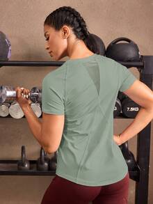 Powerista 透气柔软运动T恤女式健身房衬衫