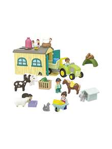 JUNIOR: Farm Adventure With Tractor, Trailer, And Animal Friends GIRLS FIRST 71656 - Multicolor - View 2