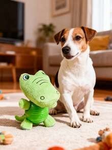 PETSIN 1 Piece Dog Toy; Bite-Resistant Soft Silicone Sound Training Toy; Pet Sound Toy; Pet Supplies - Multicolor - View 6