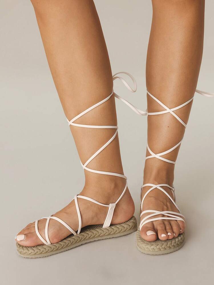 ウィメンズフラットサンダル、ボヘミアンスタイル ウエスタンミュージックフェスティバル パーティー ビーチ ホリデーウェア