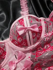 SpicyHot 1 bộ đồ liền thân hở lưng ren gợi cảm cho nữ - Nhiều màu - Xem 3