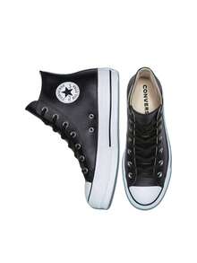 Converse Chuck Taylor All Star Lift Women's Sneakers Black 561675C - Black/Black/White - View 3