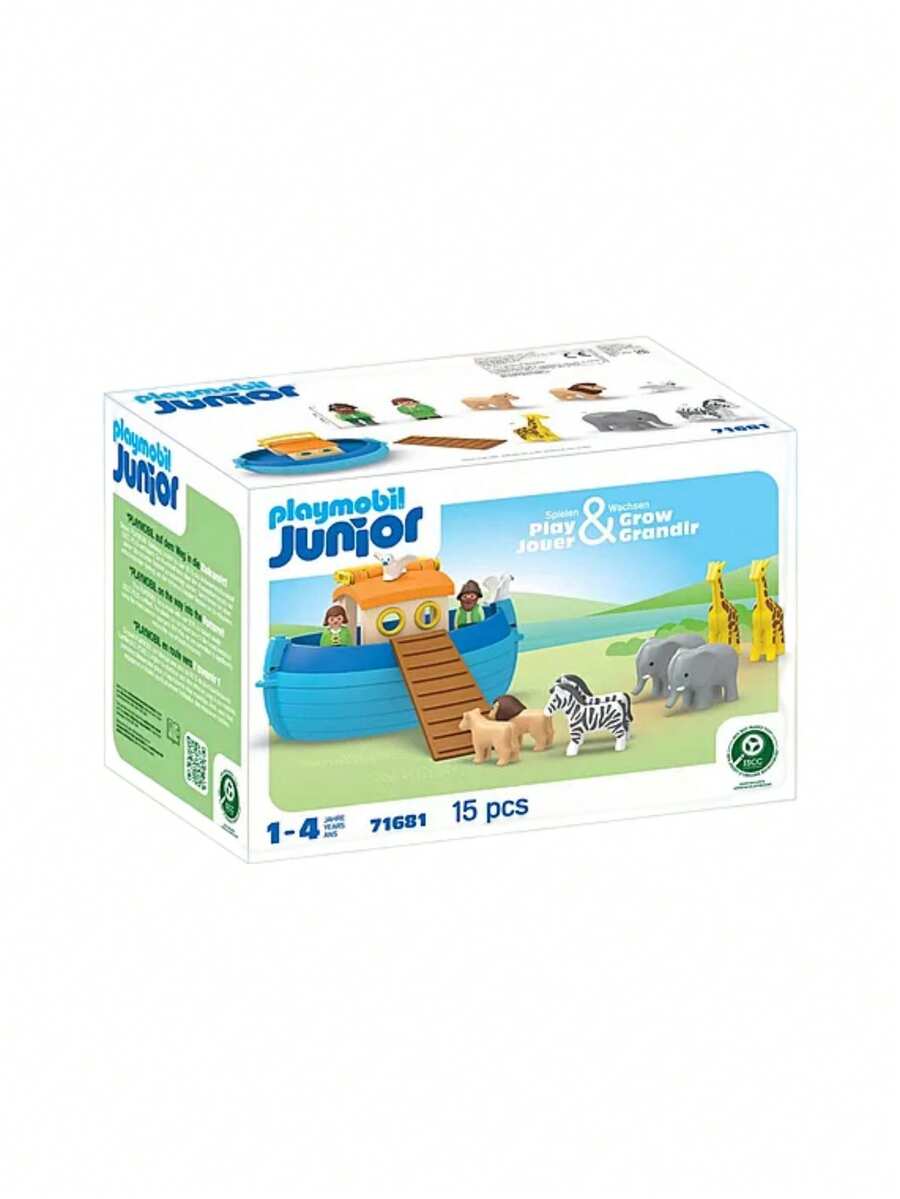 Playmobil JUNIOR: My Take Along Noah´S Ark GIRLS FIRST 71681 - Multicolor - View 1