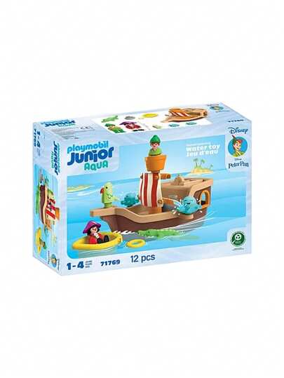 Playmobil JUNIOR & Disney: Peter Pan's Splashing Pirate Ship BOYS FIRST 71769