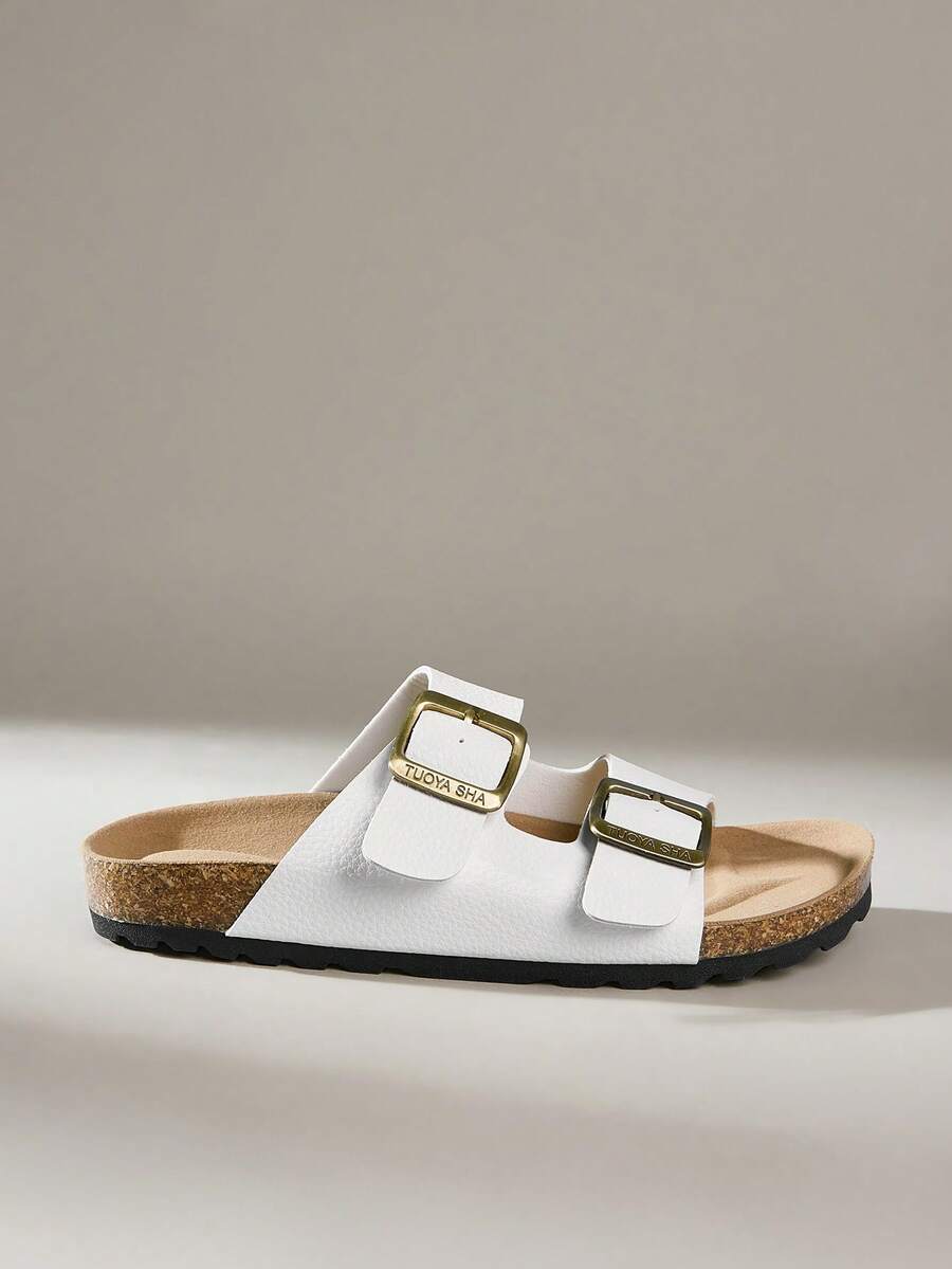 Solecia Casual Comfort Everyday Versatile Women Platforms & Wedge Sandals Summer - White - View 1