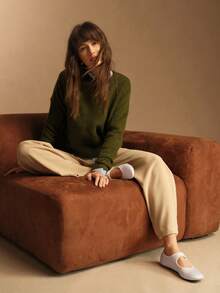 Rosivie Pantofi sport simpli, casual, versatili, pentru femei - alb - Vizualizare 13