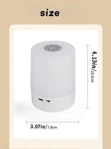 1PC 800mAh Touch Sensor Night Light Rechargeable LED Bedside Lamp Feed Feeding Light Dormitory Nightstand Portable Tap Light - Multicolor - View 4