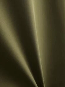 Core Aspect 男士双口袋纽扣超大衬衫，宽松长袖纽扣纯色翠绿色休闲衬衫，男友礼物，秋季 - 軍綠色 - 查看 7