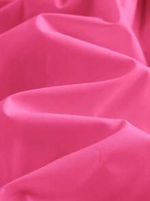 Loomiva Đầm xòe nhún bèo màu trơn không tay cho bé gái - Màu Hồng Tươi - Xem 7