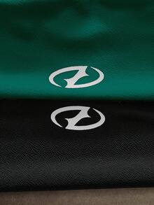 AXEPEAK 男士几何印花修身圆领短袖T恤 - 彩色 - 查看 5