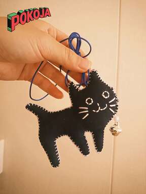 Adorable  Animal Keychain - Whimsical Handmade Gift For Bag