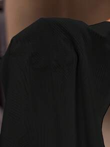 Powerista Backless Minimalist Sports T-Shirt Suitable For Daily Exercise - Black - View 8