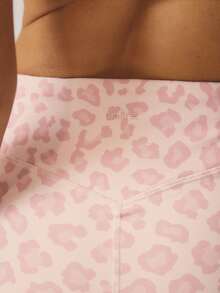 Aralina 1 Set Leopard Print Sleeveless Sports Bra And Shorts - Multicolor - View 9