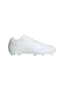 X Crazyfast.3 Laceless Fg Kids Shoes Cloud White GY7426 - White - View 1