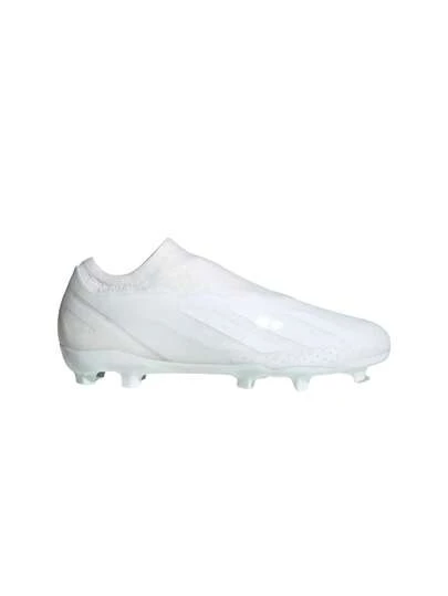 Adidas X Crazyfast.3 Laceless Fg Kids Shoes Cloud White GY7426