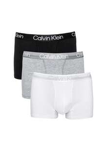 Calvin Klein 3 Pack Men's Briefs - Black - View 1