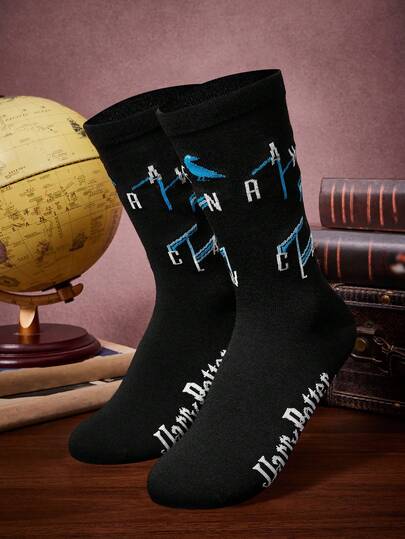 HARRY POTTER X SHEIN 女士船袜