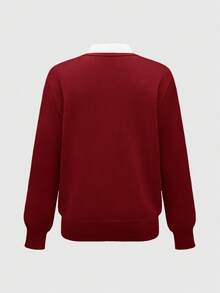 ROMWE J-Fashion Casual Women Cardigan, Collegiate Style, Autumn