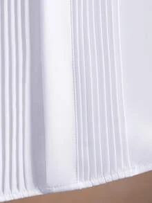Core Aspect Áo sơ mi nam trơn màu tối giản dài tay cổ bẻ, thường ngày, dành cho bố và tôi, đàn ông thành đạt, công sở, áo sơ mi trắng dành cho nam, áo sơ mi trắng dành cho nam, áo trắng dành cho nam - trắng - Xem 5