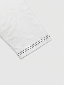 ROMWE MEN Men's Round Neck Long Sleeve Creative Pattern Print Casual 2 In 1 T-Shirt Set - Multicolor - View 6