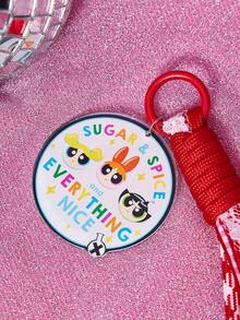 THE POWERPUFF GIRLS X SHEIN 钥匙扣和钥匙链 - 彩色 - 查看 3