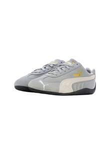 Puma Speedcat OG Unisex Shoes Grey White 398846 - Cool Mid Gray- White - View 2