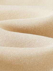 THE HAPPY LOOK 2pcs/Set Boys' Letter Graphic Soft Knit Crew Neck Long Sleeve Pullover Pullover Sweatshirt Boy Fall Clothes Boy Winter Set