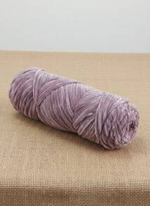 Cirelle Sợi Chenille dùng để đan, Sợi len móc tự làm dày dặn dùng để đan khăn quàng cổ - Nhiều màu - Xem 4