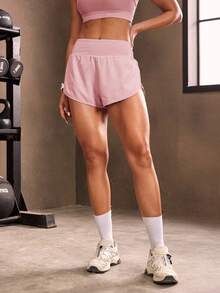 Powerista 手机口袋 二合一运动短裤 弹力短裤 毛衣短裤