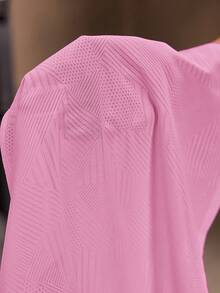 Powerista Camiseta sin mangas de mujer con músculo de unicolor para verano - Rosa - Ver 8