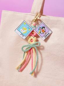 THE POWERPUFF GIRLS X SHEIN Keyrings & Keychains - Multicolor - View 3