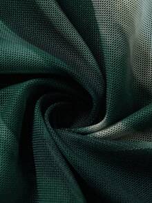 Ellevyn Women's Sleeveless Pleated Printed Mesh Knit Dress, Summer - Green - View 5