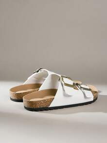 Solecia Casual Comfort Everyday Versatile Women Platforms & Wedge Sandals Summer - White - View 4