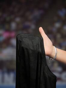 Cheerettes Camo Print Wrap Cut Out Back Sports Tee