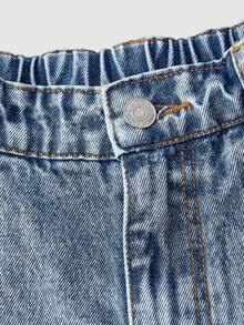 Sweetra Women's Casual Fashionable Straight-Leg Jeans - Blue - View 3