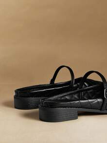 Rosivie Scarpe da donna casual e versatili slip-on con suola piatta - nero - Visualizzare 6