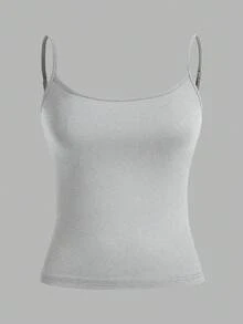 SHEIN EZwear 3件套女士性感露脐吊带背心，适合夏季海滩穿着 - 彩色 - 查看 10