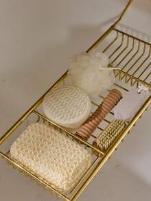 Cirelle 6pcs/7pcs Bath/Sp Set - Exfoliating Glove, Bath Brush, Pumice Stone, Sisal Loofah | Holiday Gift Box,Vacation, Bathing, Bathroom Use - Multicolor - View 8