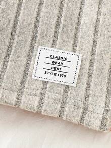 SHEIN Vintaside Kids 6pcs/Set Unisex Baby Casual All-Match Graphic Print Long Sleeve Top And Pants Set, Comfortable Soft Fabric Suitable For Infants - Multicolor - View 5