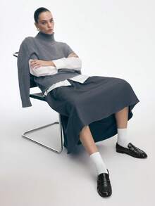 Mnmlis Women's Casual Versatile Commuting Minimalist Flat Loafers Shoes For Christmas - Black - View 7