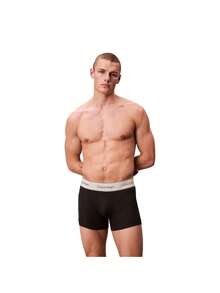 Calvin Klein 3 Pack Men's Boxer Briefs - Black - View 2