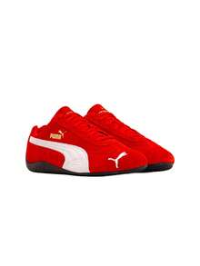 Puma Speedcat OG Unisex Shoes Red White 398846 - For All Time Red- White - View 2