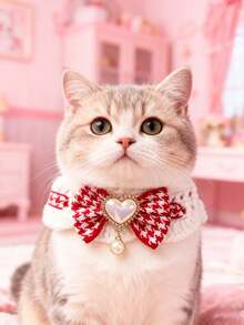 PETSIN 1 宠物领结项圈；宠物针织围兜；宠物项圈；宠物配饰；宠物用品 - 彩色 - 查看 21