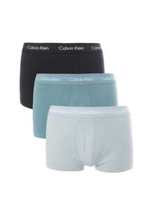 Calvin Klein 3 Pack Men's Boxer Briefs - Black, Shade, Slate Turquoise - View 1